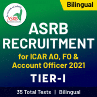 ASRB ICAR भर्ती 2021 : प्रशासनिक अधिकारी तथा वित्त एवं लेखा अधिकारी की परीक्षा Postponed; यहाँ देखें ऑफिसियल नोटिस_40.1