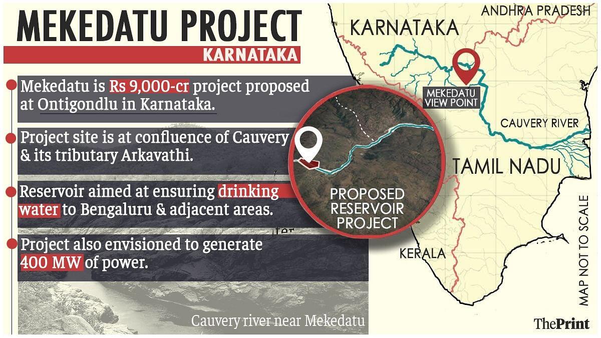 Mekedatu Project: Karnataka Urges Tamil Nadu's Support for Balancing Reservoir