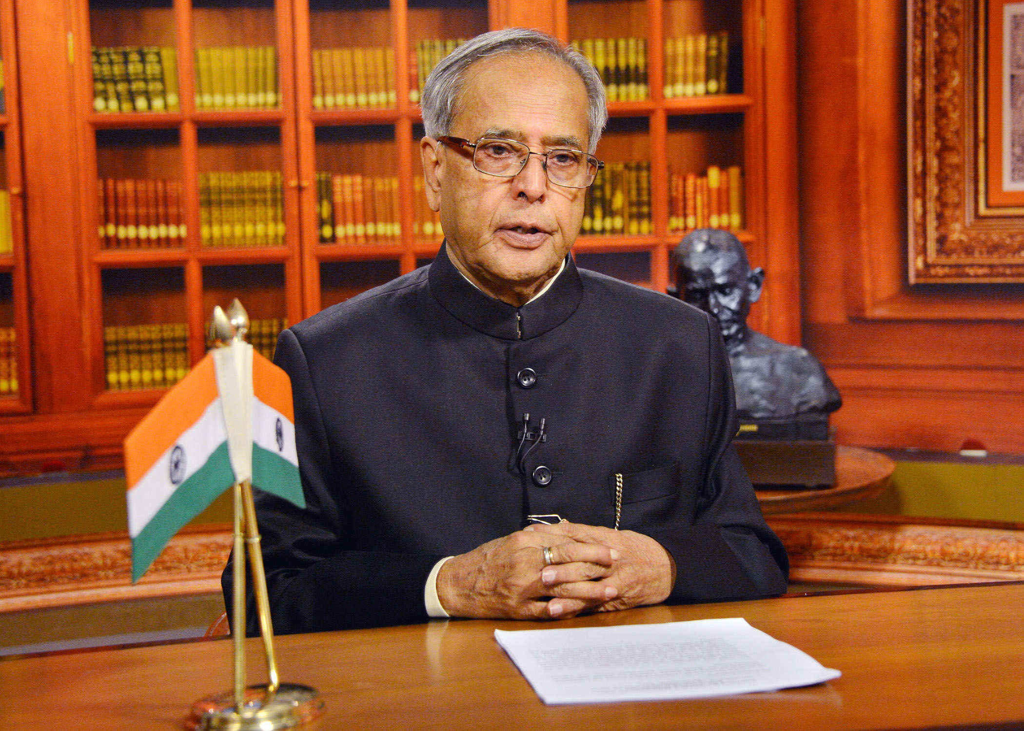 President Pranab Mukherjee addresses nation on eve of Independence Day: Top quotes - The Times of India