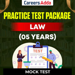 Practice Test Package : LAW (05 Years)