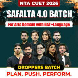 CUET 2026 SAFALTA 4.0 BATCH For Arts with GAT+LANGUAGE | CUET UG Online Coaching by Careers Adda