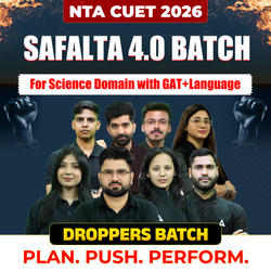 CUET 2026 SAFALTA 4.0 BATCH For Science with GAT+LANGUAGE | CUET UG Online Coaching by Careers Adda