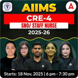 AIIMS CRE 4 SNO/ STAFF NURSE | Online Live + Recorded Classes By Adda247