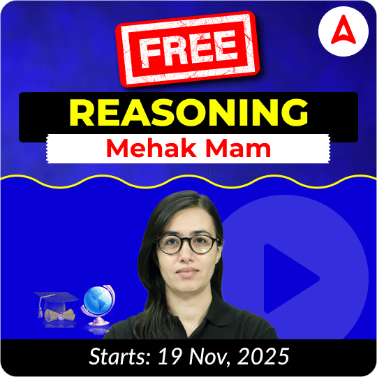 REASONING for all Nursing Exams Non-Nursing by Mehak Mam | Free Online Live Classes by Adda 247