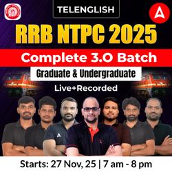 RRB NTPC 3.O Batch (2025-26) | Complete CBT-1 & CBT-2  Batch | Complete Live Batch | Online Classes By Adda247