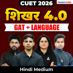 शिखर 4.0 2026 CUET HINDI GAT+ Language Batch (Live classes)