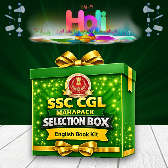 SSC CGL Mahapack Selection Box with English Book Kit | Live Classes, Video Course, Test Series, Books and eBooks