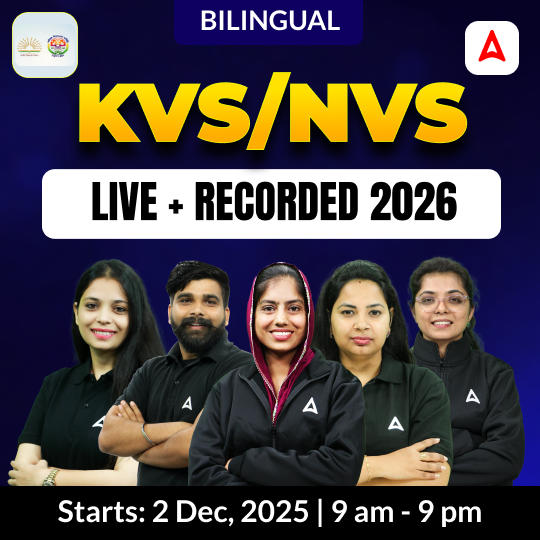 KVS/NVS Live + Recorded 2026 Live Batch | Bilingual | Online Live Classes by Adda 247