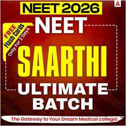 NEET Crash Course 2026 (Saarthi Ultimate Batch) with Topper Box