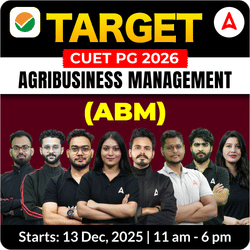 Target CUET PG 2026 AgriBusiness Management (ABM) New Batch | Hinglish | Online Live by Adda247