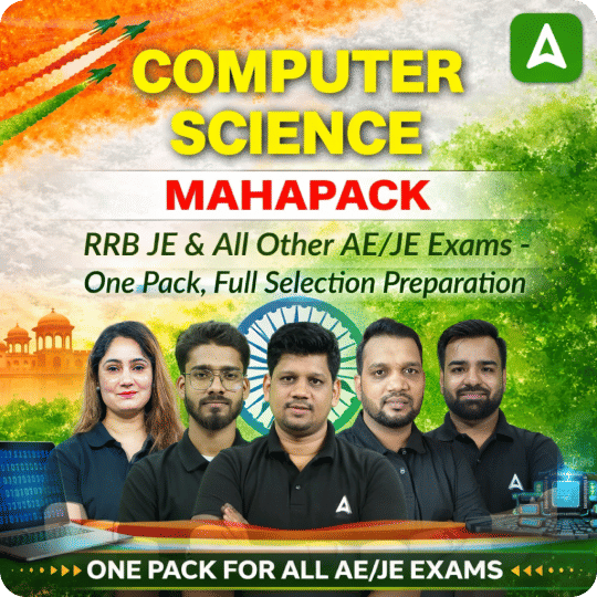 Computer Science Maha Pack : RRB JE & All Other AE/JE Exams - One Pack, Full Selection Preparation