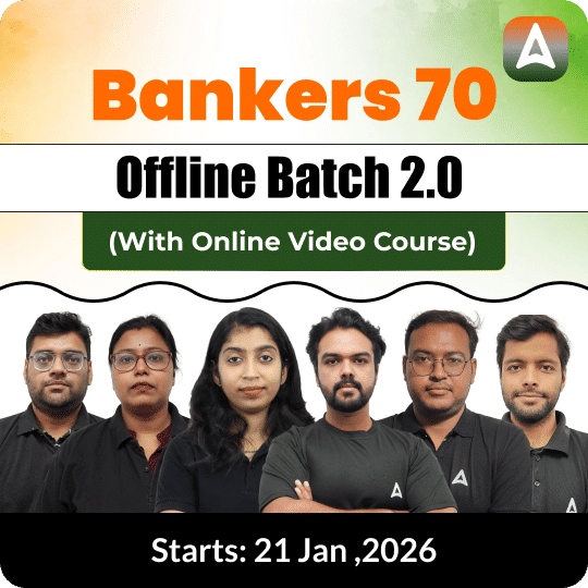 Bankers 70 2.0 Offline Batch | (with online video course) | Complete Classes by Adda247