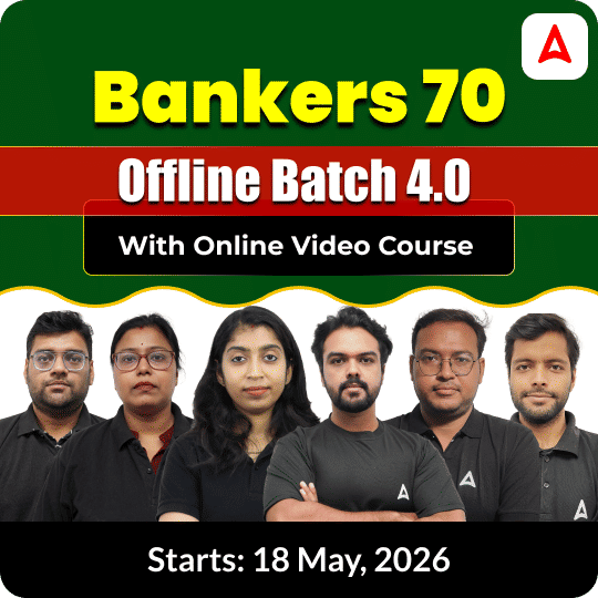Bankers 70 4.0 Offline Batch | (with online video course) | Complete Classes by Adda247