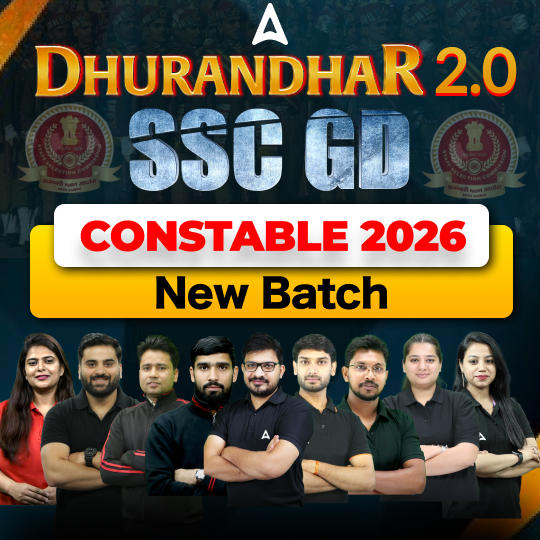 SSC GD Constable 2025-26 - Dhurandhar 2.0 Batch with Test Series and Ebook | Hinglish | Online Live + Recorded Classes By Adda247