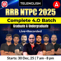 RRB NTPC 4.O Batch (2025-26) | Complete CBT-1 & CBT-2 Batch | Complete Live Batch | Online Classes By Adda247