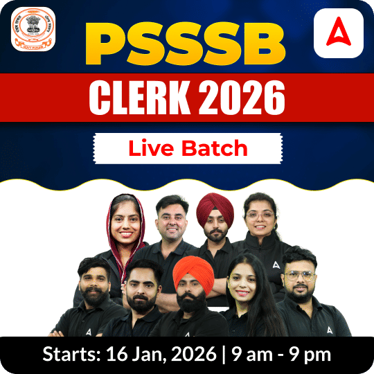 PSSSB Clerk 2026 Live Batch | Bilingual | Online Live Classes by Adda 247