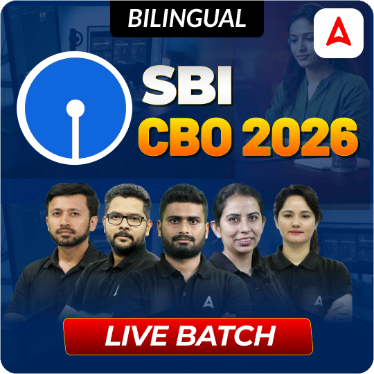 SBI CBO 2026 | Live Batch | Online Live Classes by Adda 247