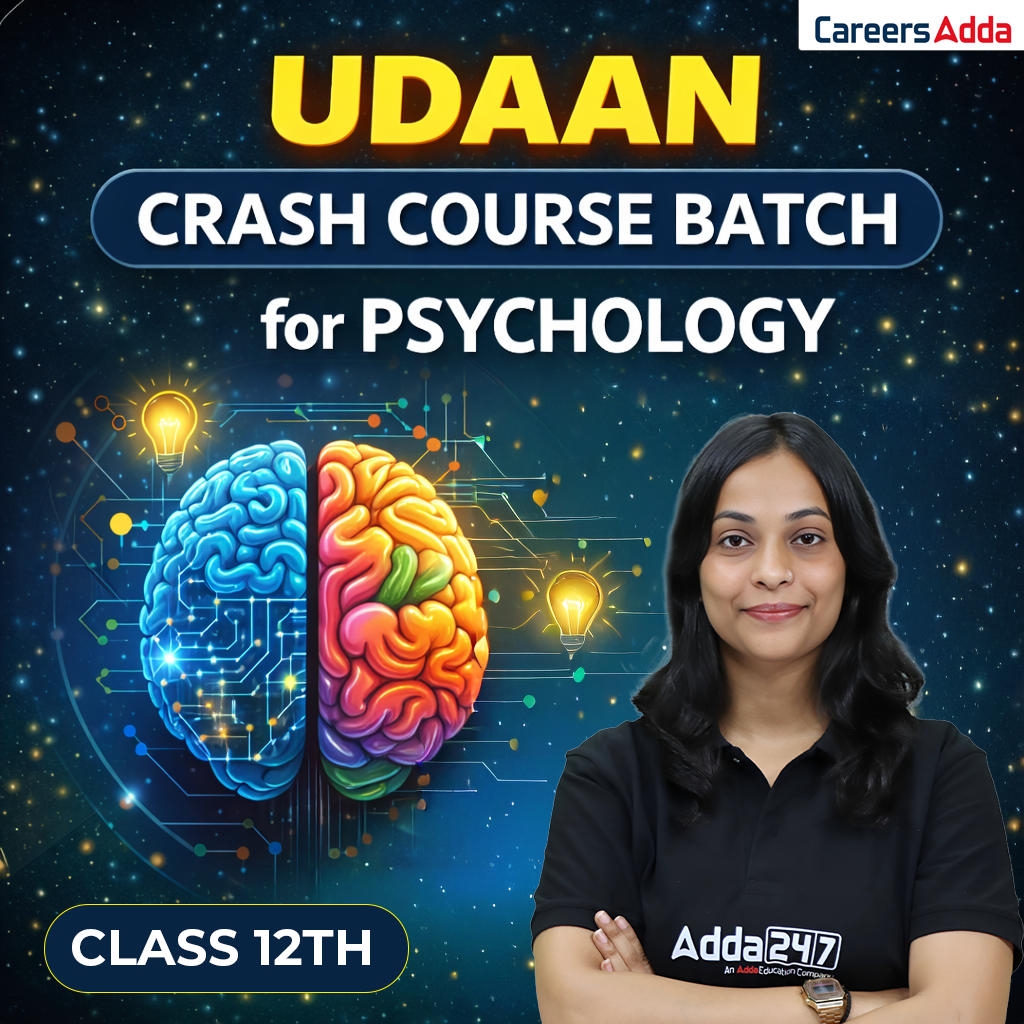 UDAAN Crash Course Batch 2026 for Class 12 | Psychology | Online Live Classes By Careers Adda