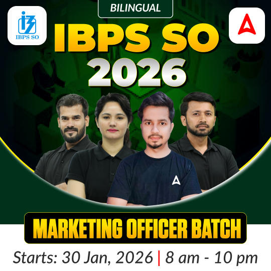 IBPS SO 2026 | MARKETING Officer Batch | Online Live Classes by Adda 247