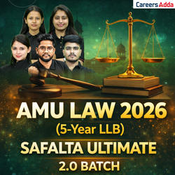 AMU LAW 2026 (5 Year LLB) SAFALTA ULTIMATE 2.0 BATCH | Complete Live Classes By Careers Adda (As per Latest Syllabus)