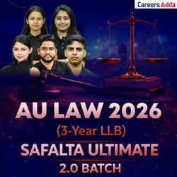 AU LAW 2026 (3 Year LLB) SAFALTA ULTIMATE 2.0 BATCH | Complete Live Classes By Careers Adda (As per Latest Syllabus)