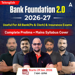 Bank Foundation 2.O Batch (2026-27) | for IBPS, IBPS RRB, SBI (PO & Clerk) & RBI | Online Classes By Adda247