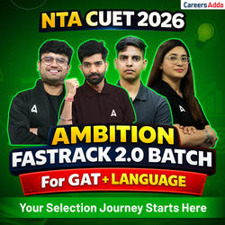 Ambition FASTRACK 2.0 CUET GAT+Language 2026 Batch (Live Classes)