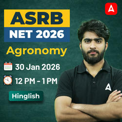 ASRB NET Agronomy 2026 Complete Batch | Online Live + Recorded Classes By Adda247