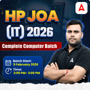 HP JOA (IT) 2026 | Complete Computer Batch | Online Live Classes by Adda 247