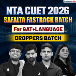 Safalta Fastrack CUET DROPPERS For GAT+Language 2026 Batch (Live Classes)