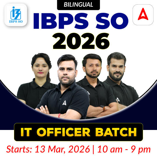 IBPS SO 2026 | IT Officer Batch | Online Live + Recorded Classes by Adda247