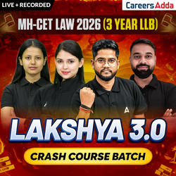 MH-CET LAW 2026 (3 Year LLB) LAKSHYA 3.0 CRASH COURSE BATCH | Online Live Classes By Careers ADDA