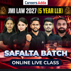 JMI LAW 2027 (5 Year LLB) | SAFALTA BATCH | Online Coaching By Careers Adda