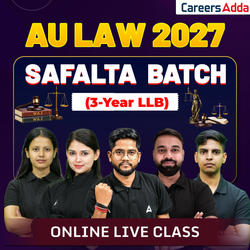 AU LAW 2027 (3 Year LLB) | SAFALTA BATCH | Online Coaching By Careers Adda