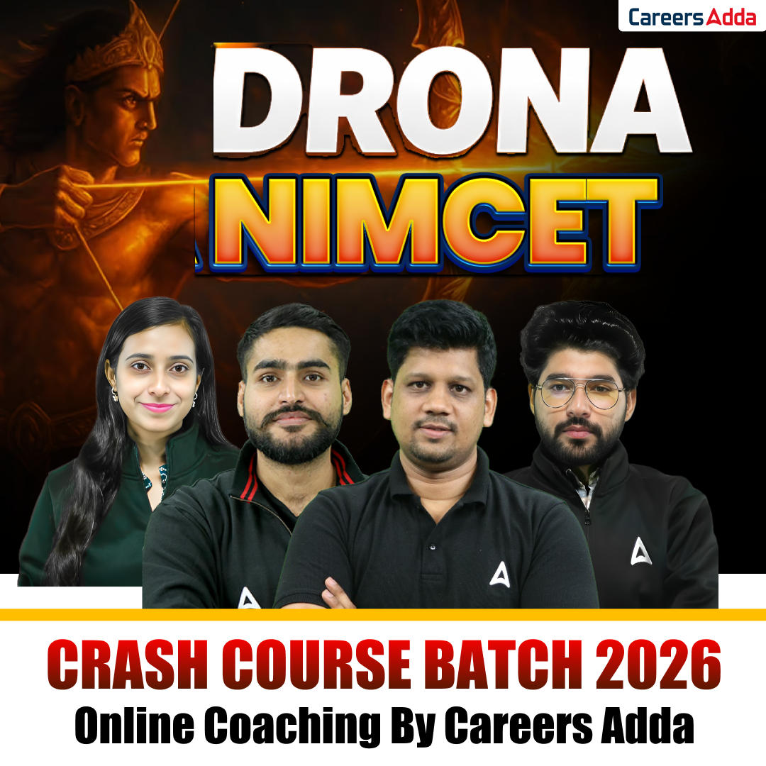 DRONA NIMCET CRASH COURSE Batch 2026 | Online Coaching By Careers Adda