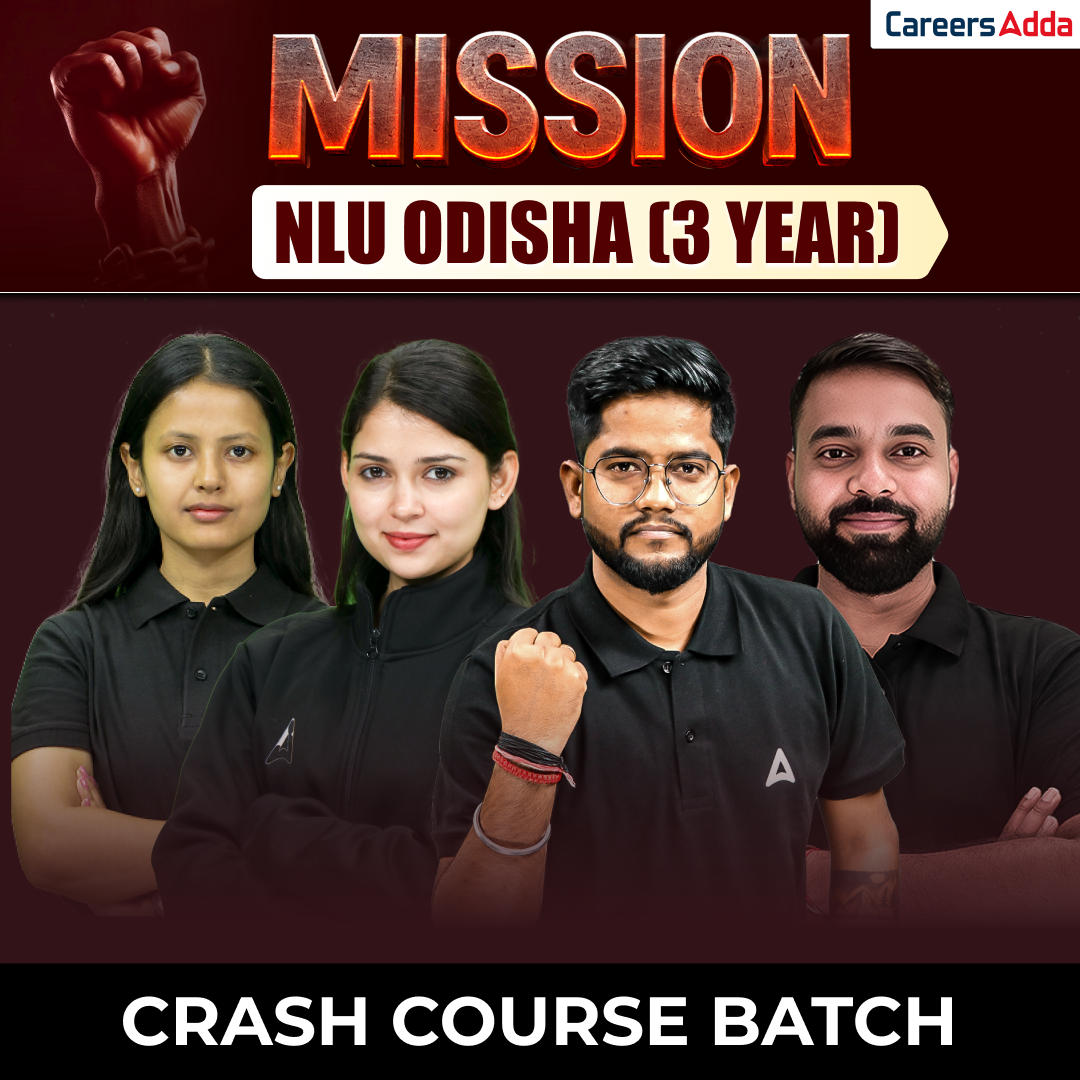 MISSION NLU ODISHA (3 Year) CRASH COURSE BATCH | Complete Live Classes By Careers Adda