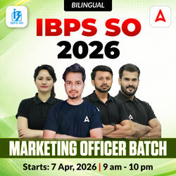 IBPS SO 2026 | MARKETING Officer Batch | Online Live + Recorded Classes by Adda 247
