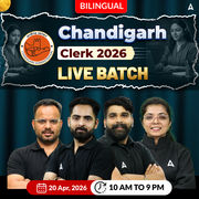 Chandigarh Clerk 2026 Live Batch | Bilingual | Online Live Classes by Adda 247