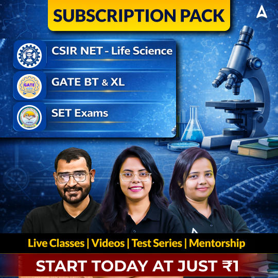 CSIR NET LIFE SCIENCE AND GATE BT XL SUBSCRIPTION PACK