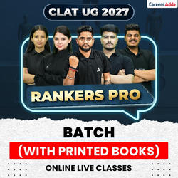 CLAT UG 2027 – RANKERS PRO BATCH (WITH PRINTED BOOKS) | Online Live Classes by Careers Adda