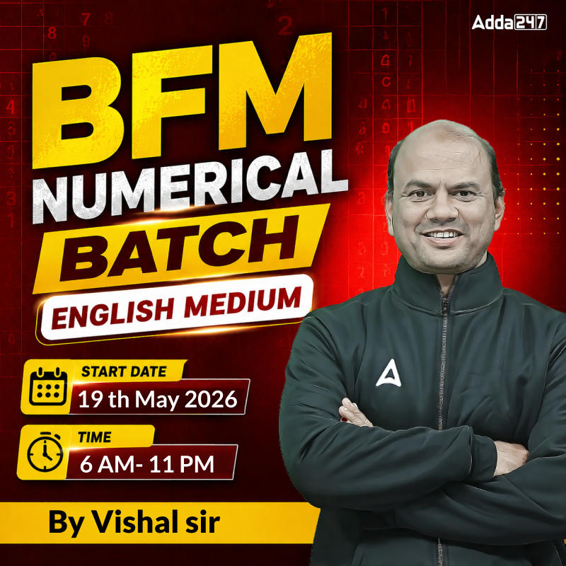 BFM Numerical Batch - English medium | Online Live Classes by Adda 247