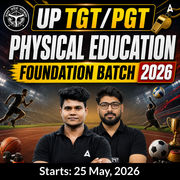 UP TGT/PGT Physical Education Foundation Batch 2026 | Online Live Classes by Adda247