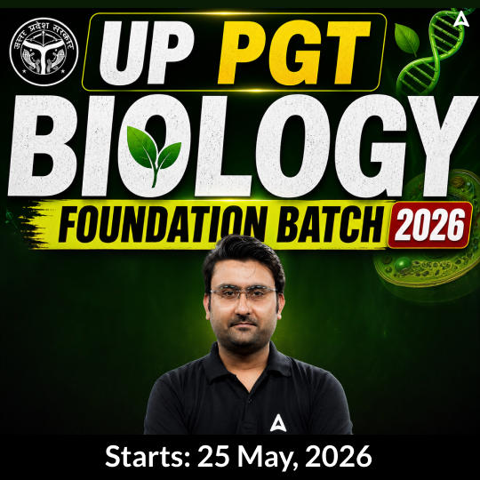 UP PGT Biology Foundation Batch 2026 | Online Live Classes by Adda247