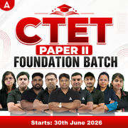 CTET 2026 PAPER II | Complete Foundation Batch | Online Live Classes by Adda247 | Online Live Classes by Adda 247