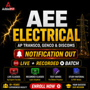 AP AEE Electrical | For TRANSCO, GENCO & DISCOMS 2027 | Live + Recorded Batch 2026 Online Classes by Adda247