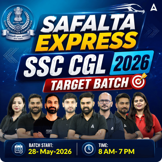 SSC CGL - Safalta Express Target Batch 2026 with Test Series and Ebook | Hinglish | Online Live Classes By Adda247