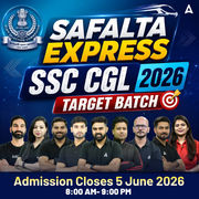 SSC CGL - Safalta Express Target Batch 2026 with Computer Classes, Test Series and Ebook | Hinglish | Online Live Classes By Adda247