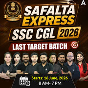 SSC CGL - Safalta Express Target Batch 2026 with Test Series and Ebook | Hinglish | Online Live Classes By Adda247