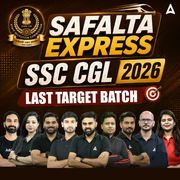 SSC CGL - Safalta Express Target Batch 2026 with Test Series and Ebook | Hinglish | Online Live Classes By Adda247