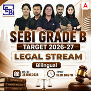SEBI GRADE A 2026-27 - LEGAL | P2I BATCH | Live Foundation | | Online Live Classes by Adda 247